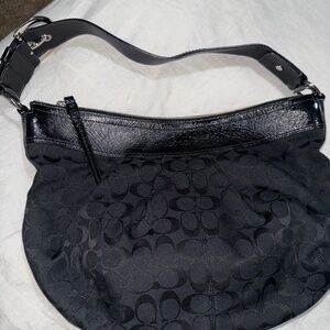 Coach bag- black - like new
